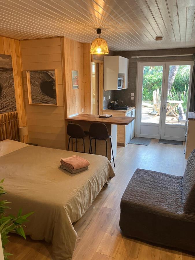 Deux Pieces Ou Studio Plage Sud A 200M Lacanau Eksteriør billede
